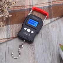 Balance elettronica portatile 50Kg – Precisione 5g/10g – Display LCD retroilluminato – Funzione tara – Design compatto