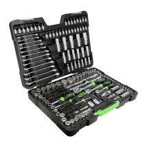 Mallette À Outils Galvanisée De 216 Pièces Avec 12 Bords Jbm54250