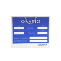 Panneau d'information – 15x11 cm – Structure PVC – Largeur, Hauteur – LETTERFIX