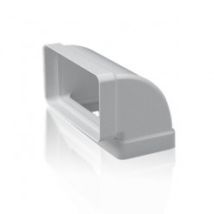Codo Recto Vertical 90o Siber Medidas: 220x55 Mm