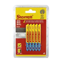 Fegemu - Starrett Bu224-5 Metal Cutting Jigsaw Blades Pack Of 5 Strbu2245