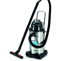 CFADDA Industriesauger 30L Nass- und Trockensauger – Edelstahlbehälter – 1600W – Flexibler Schlauch – Professioneller Einsatz
