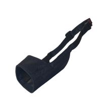 Bozal para perro n.5 – Nylon extra fuerte – Color negro – Acolchado 1 cm – Cinta ajustable