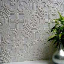 Anaglypta - Paintable Wallpaper Embossed Textured Luxury Vinyl Easy Apply Egon