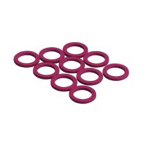 Sanitaire Service - Gurtner Guarnizione Marrone Per Dado 20 X 150 - 10 Pezzi - 08663.k