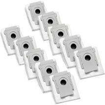 Lot De 10 Sacs Jetables Sacs À Poussière De Aspirateur Compatible Avec Irobot Roomba I7 I7+ Plus, I3 I3+ Plus, S9 S9+ Plus, E5 E6 E7,sacs À Poussière 