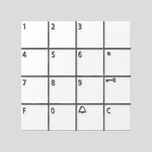 Siedle&söhne Codeschloss-modul Weiss Com 611-02 W