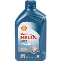 Shell Olio Lubrificante Hx7 10w40 1 Lt Accessorio Originale Uso Quotidiano Auto