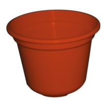 Macetero Redondo Marrón Ø 22,5 Cm - Artema