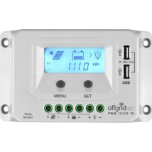 Offgridtec Pwm Pro Regolatore Di Carica 12 V/24 V 10 A Usb