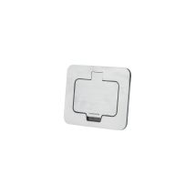 Prise Rectangulaire 16a 2p + T Ip55 Alu Brossé - Thomson