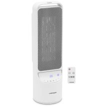 Stufa Elettrica Oscillante Ceramica 1200/2000 W Bianca