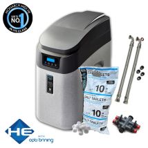 Monarch Water - Monarch Midi He Freeflow Water Softener Ultimate Series - 22mm Hoses + 10kg Salt