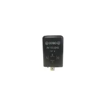Cobo Av.18.0040.01 4 Pin Electronic Relay With Buzzer Black 12v