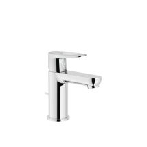 Grifo de lavabo Ancoswing 2 – Acabado cromo – Metal – Altura 20cm – Diseño moderno