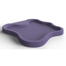 Piatto Doccia Da Esterno Giardino In Polietilene Hd Arkema Lake Viola