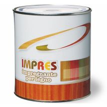 Impregnante Sintetico Satinato Per Legno Impres Laiv Trasparente 0,750 Lt.