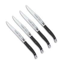 Set 4 Cuchillos Chuleteros Bistro 11.5 Cm - 4.5' D 3 Claveles