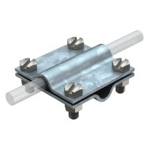Obo Bettermann Conector En Cruz 8-10mm Acero Galvanizado En Caliente, 5312035