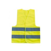 Neongelbe Sicherheitsweste – fluoreszierend gelb – Norm EN ISO 20471:2013 – zugelassene Sicherheitsweste