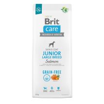 Brit Care Dog Grain-free Junior Large Salmone 12 Kg