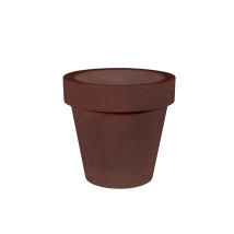 Newgarden Be Happy! - Magnolia 30 Fioriera Rotonda Classica Da Interno Ed Esterno Per Piante E Fiori Molto Resistente Al Tempo. Realizzata In 