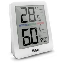 Mebus Thermo-Hygrometer – Temperaturbereich -10 °C bis +50 °C – Luftfeuchtigkeit 20 % bis 95 %