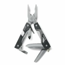 Coltello multifunzione tascabile in alluminio/acciaio inox – 8 funzioni utili – Colore nero – Gerber