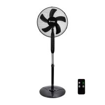 Raydan Home Airmax-standventilator, 40 Cm, 40 W, 3 Geschwindigkeiten, Mit Fernbedienung, Schwarz, 40 Cm