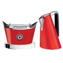 Bugatti - Vera Easy Kettle And Volo Toaster Set Red