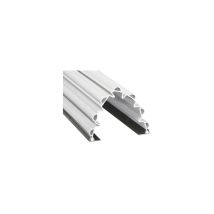 Satz Finger-abwehr N°1 L. 1400 Mm Weiß + Befestigungszubehör (ohne Schiene)