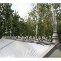 Firstverzierungen Für Gewächshaus Typ Iv, Farbe Passend Zum Gewächshaus (außer Flora), Blank - Kgt