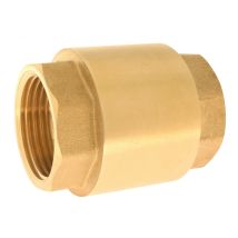 Centrale Brico – Válvula antirretorno f26x34 – Latón – 8cm x 9cm x 4.5cm – 0.283kg