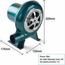 Ventilateur Électrique 220v – Débit D'Air 1,1m³/min – Boîtier En Fer Pur – Moteurs À Bobines De Cuivre – Refroidissement Silencieux