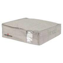 Compactor - Aufbewahrungsboxen - Vakuum-stapelbox Mit Hülle, 145 L, Grau Ran10116
