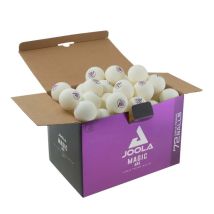 Joola Magic Abs Tischtennisbälle, 72 Stück – Weiß