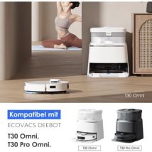 Accessori Per Aspirapolvere Robot - Kit Completo Con 4 Filtro, 1 Penna Principale, 4 Penna Laterale, 6 Panni, Adatto A Modelli T30 Pro Omni/t30 Omni