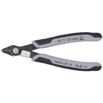 Knipex - Super-knips 78 71 125 Esd Esd Printzange Ohne Facette 125 Mm