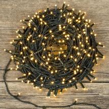 Luci Di Natale Catena 'tl' Con Led Ø 5 Mm Luce Calda Da Esterno A Batteria -300 Led - 12 M