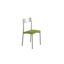 Pack De 4 Sillas Laura En Polipiel Verde, 41 X 47 X 86 Cm (largo X Ancho X Alto)