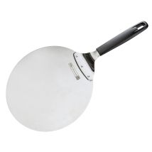 Fmprofessional Pala Per Pizza In Acciaio Inossidabile 28cm Versatile E Multiuso - Adatto Per Pizza, Torte, Quiche - Accessorio Indispensabile Per Gli 