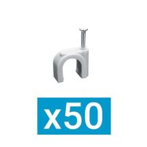 Fissaggi Per Ponti In Plastica Ing D12 + Chiodo In Acciaio - Scatola Da 50 - A322120