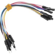 Mikroelektronika Mikroe-512 Cavo Jumper Raspberry Pi, Banana Pi, Arduino [10x Spina Jumper - 10x Presa Jumper] 15.00 Cm