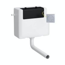Mode - Nuie Concealed Cistern And Chrome Square Dual Flush Plate - Xty8m01
