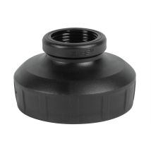 Ersatzkopf-Adapter Weitöffnung – Kunststoff – schwarz – Spülmaschinengeeignet