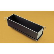 Pastetenform – 35x8x8 cm – Antihaftbeschichtung – Quadratisch – Hergestellt in Deutschland