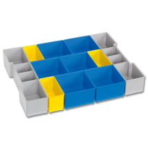 L-boxx Einteilungsset L-boxx Bc3 Lb 102 B378xt313xh65mm Blau / Gelb / Grau