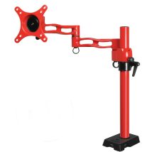Monitorarm Arctic Z-1 Rot – 10 kg Tragfähigkeit – 33-76,2 cm Bildschirmgröße – Neigbar -15° bis 15°