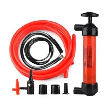 Siphonpumpe Zum Umfüllen Oder Aufpumpen Von Öl, Benzin, Diesel, Matratzen Und Fahrrädern (rot)