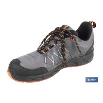 Cofan – Zapato de seguridad sport S3S SR FO modelo Alarcón talla 35 – Punta de fibra de vidrio, plantilla antiperforación, suela de PU